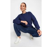 Wovcor Basic Crew Neck Fleece Sweatshirt In Navy Navy