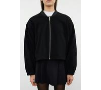 WOVCOR Cashmere Bomber Jacket Coat - Black - XL