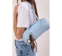 Wovcor Charm Detail Mini Bowling Shoulder Bag In Baby Blue Baby Blue One Size