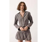 Wovcor Check Print Button Up Collared Slim Fit Regular Shirt Multi