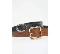 WOVCOR Double Pack Women's Belt - Multi - S