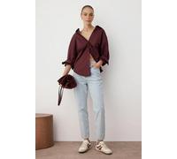 WOVCOR High Waist Mom Jeans - Light Blue - 8