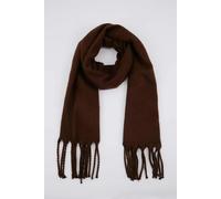 WOVCOR Knitted Women's Scarf - Brown - One Size