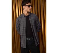 WOVCOR Men's Regular Fit Checked Seersucker Textured Shirt | Size: Medium WOVCOR Multicolor M