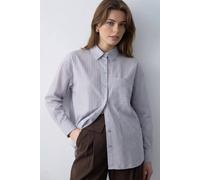 Wovcor Relaxed Fit Vertical Stripe Button Front Shirt Multi