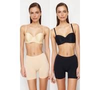 Wovcor Seamfree Shaping Knitted Shorts With Sculpting Support Multi M