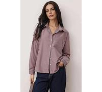 WOVCOR Striped Oversize Shirt - Burgundy - 12
