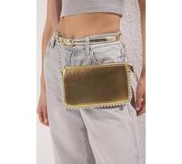 Wovcor Studded Small Cross-Body Wallet Bag In Gold Gold One Size