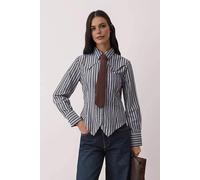 Wovcor Tailored Striped Shirt And Tie Set Multi 6