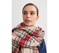 Wovcor Tartan Check Soft Brushed Scarf Multi