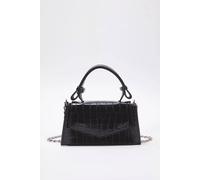 Wovcor Textured Crossbody Mini City Bag In Black Black