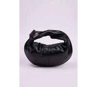WOVCOR Women's Oval Knot-Handle Mini Shoulder Bag in Black WOVCOR Black One Size