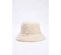 Wovcor Women's Plush Faux Fur Bucket Hat In Beige Beige