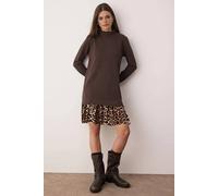 WOVCOR Women's Satin Cowl Neck Maxi Dress in Brown | Size: Medium WOVCOR Brown M