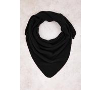 WOVCOR Women's Soft Brushed Knit Oversized Triangle Bandana Scarf in Black WOVCOR Black One Size
