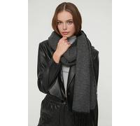 WOVCOR Women's Soft Woven Winter Scarf with Textured Finish in Dark Grey WOVCOR Dark Grey One Size