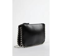 WOVCOR Women's Studded Small Cross-Body Wallet Bag in Black WOVCOR Black One Size