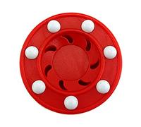 WOVEBIUS Durable Roller Hockey Puck Pucks Training High Performance Slider Red,7.5x2.5cm