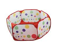 WOVEBIUS Foldable Play Pen Cage For Hamster Rabbit Guinea Pig Gerbil Mice Red,Type 2