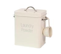 WOVEBIUS Laundry Powder Container Rice Bin Food Organizer Laundry Powder Bin White,6.5L