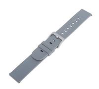 WOVEBIUS P8 Replacement Sport Silicone Band Bracelet Two-Piece Strap Gray