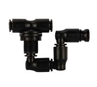 WOVEBIUS Reptiles Terrarium Nozzle Fogger Mist Sprinkler 360° Adjustable Ecological Landscape Rain Forest Pet Cooling System