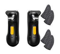 WOVELOT Mobile Game Controller for PUBG Trigger Controller L1R1 with 2 Pairs of Gaming Finger Covers