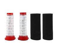 WOVELOT Washable Main Stick Filter + Foam Insert for Bosch Athlet Cordless Vacuum Cleaner (2 of Each)