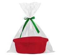 Woven Baskets for Organizing | Empty Cotton Rope Basket Storage Bin With Handles,Portable Organizer Solutions for Dorm Kitchens Bathrooms Living Room Apartment Nursery Bedside Tables Christmas