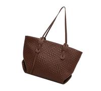Woven Beach Bag - Soft PU Material Purse, Spacious Interior Storage, Easy Carry Strap Build, Elegant Casual Shape | City Outings Beach Trips Weekend Journeys Seasonal Getaways