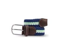 Woven Belt - Green Fine Stripe