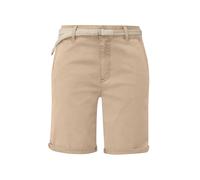 Woven Belted Waist Shorts for Women s.Oliver Beige 46