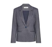 Woven blazer for women Pulz Jeans Cally Bleu 40
