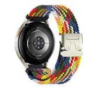Woven Bracelets for Galaxy Watch 7/6/5/4/FE 40 mm 44 mm/Watch 5 Pro/Watch 4 6 Classic 47 mm 43 mm 46 mm 42 mm/3 41 mm/Active 2, 20 mm Fabric Elastic Sports Nylon Replacement Band for Vivoactive 5/3