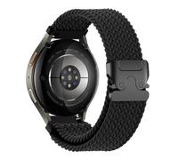 Woven Bracelets for Galaxy Watch 7/6/5/4/FE 40 mm 44 mm/Watch 5 Pro/Watch 4 6 Classic 47 mm 43 mm 46 mm 42 mm/3 41 mm/Active 2, 20 mm Fabric Elastic Sports Nylon Replacement Band for Vivoactive 5/3
