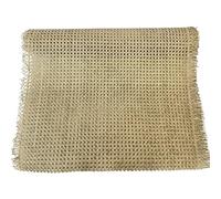 Woven Cane Roll for Furniture,Natural Rattan Webbi Plastic Rattan Cane Webbing Roll Wicker Sheet Outdoor Chair Table Furniture Repair Material(Willow Wood Color,45cm x 1meter)