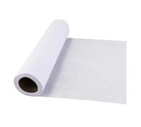 Woven Cotton Iron-On Fusible Interfacing, 10.6in x 10 Yard Single-Sided Fusible Interfacing Iron on Heavy Weight Fusible Interfacing for Sewing Quilting Crafting DIY, White