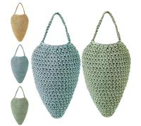 Woven Crochet Wasp Nest Decoy - Fake Wasp Nest for Outdoor Use | Wasp Nest Decoy,Hangable Hornet for Porch, Eaves, Garden, Orchard