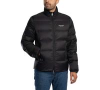 Armani Exchange Men's Essential, Long Cuffed Sleeve Milano-New York Logo Lettering Jacket, Black, L