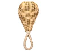 Woven Hand Rattle Toy, Portable Bell Shake Music Sound Sensory Toy, Lightweight Educational Musical Instrument to Enhance Hearing Hand Eye Coordination, Crib Accessory for Baby and Children