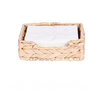 Woven Hyacinth Napkin Holder Table Napkins Serviette Holder for Table DQ65 | Hand Woven, Weighted Napkin Dispenser, Rattan, Seagrass, Tableware, Alfresco Dining
