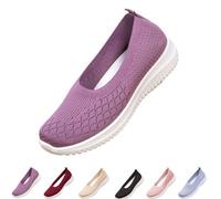 Woven Lightweight Breathable Orthopedic Sneakers,Casual Low-Top Flats
