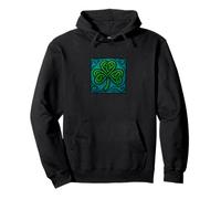 Woven Luck, Long Memory St. Patrick's Day Pullover Hoodie