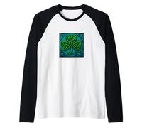 Woven Luck, Long Memory St. Patrick's Day Raglan Baseball Tee