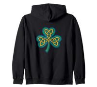 Woven Luck, Long Memory St. Patrick's Day Zip Hoodie