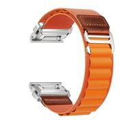 Woven Nylon Bands for Garmin Tactix Fenix 8 E 7 6 5 47mm Marq Instinct 3 2 | 22mm leather Strap for Quatix 7 EPIX ultralight Replacement band descent G2 G1 soft Quick drying Wristband