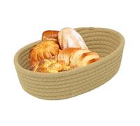 Woven Storage Basket: natural cotton rope material, flexible handmade construction, keep clothes essentials tidy, neutral style for decoration