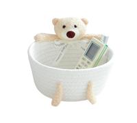 Woven Storage Baskets - Space Saver - Decorative Empty Baskets | Organize Toys, Snacks, Books, Tools in the Home, Bedroom,