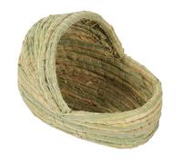 Woven Straw Bird Nest for Chickens Pigeons Parrots Small Animals Optimal Egg Laying Environment Easy to Clean Portable Natural Design for Enhanced Egg Quality Breeding Nest for