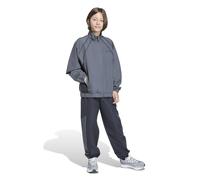 adidas Sportswear Junior Unisex Color Block Woven Tracksuit, Gresix/Black/White, Size 15-16 Years Gresix/Black/White